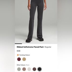 Ribbed Soft Stream Zip-Leg High Rise in (Black)